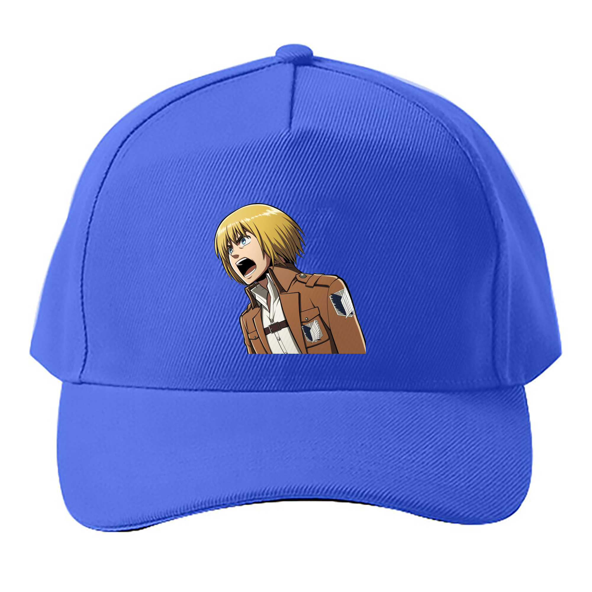 （画像用） 進撃の巨人 アルミン·アルレルト Attack on Titan Armin Arlert ベースボールキャップ 綿100％ 男女兼用 帽子 スポーツ